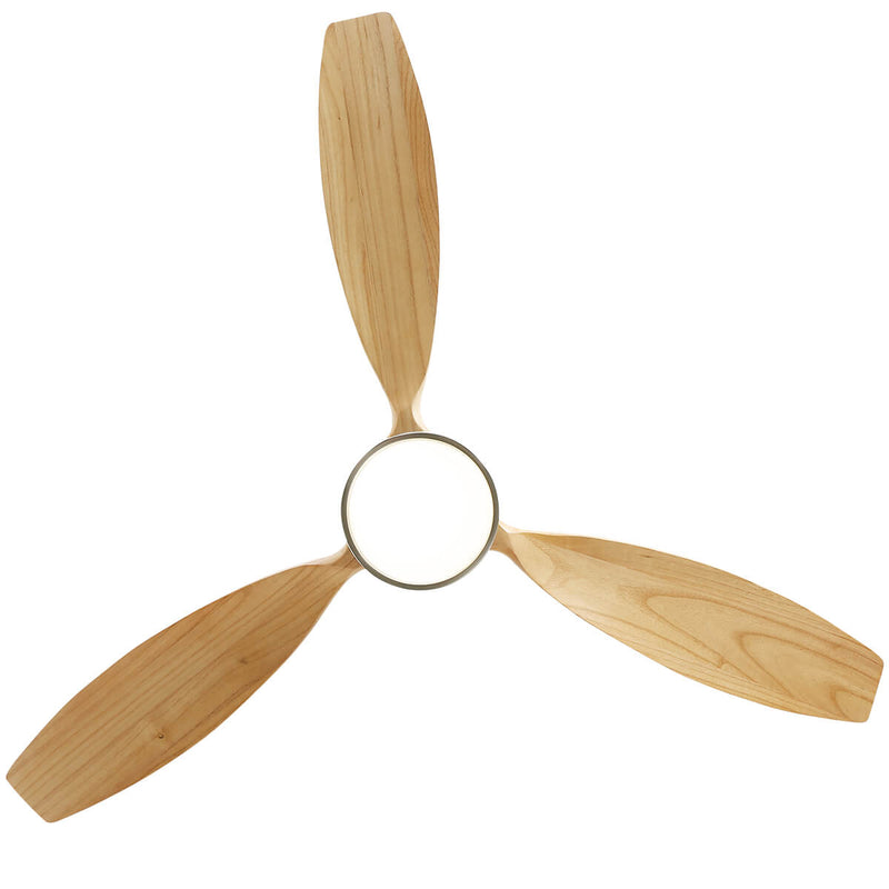 Sofucor KBS-52K076 52 Inch Ceiling Fan With Light Remote Wood Blades