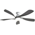 Sofucor 5 Blades 52'' Low Profile Flushmount Smart Ceiling Fan With Light Remote