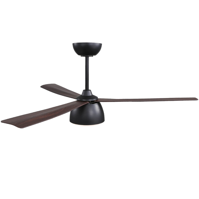 Sofucor KBS-52K036 52" Ceiling Fan With Light And Remote 3 ABS Blades