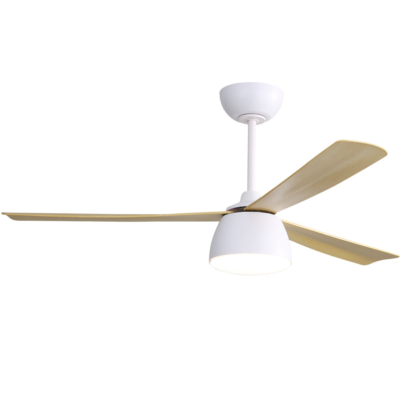 Sofucor KBS-52K036 52" Ceiling Fan With Light And Remote 3 ABS Blades